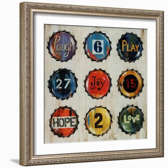 Bottle Cap III-Sydney Edmunds-Framed Giclee Print