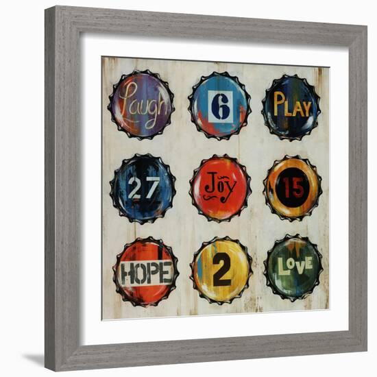 Bottle Cap III-Sydney Edmunds-Framed Giclee Print