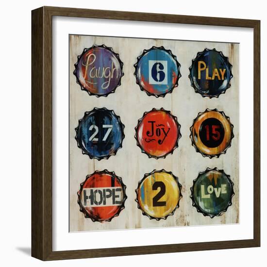 Bottle Cap III-Sydney Edmunds-Framed Giclee Print