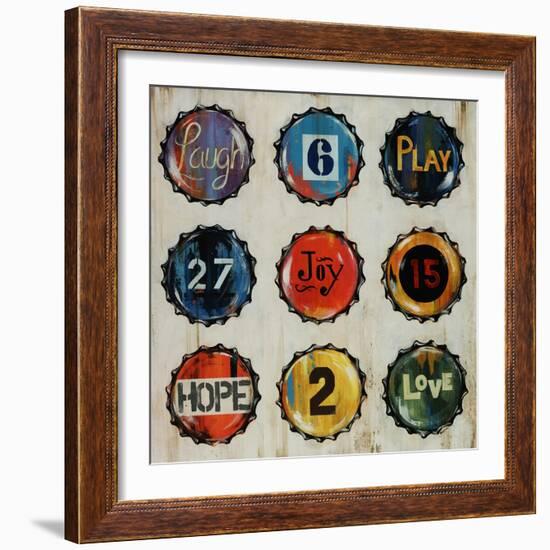 Bottle Cap III-Sydney Edmunds-Framed Giclee Print