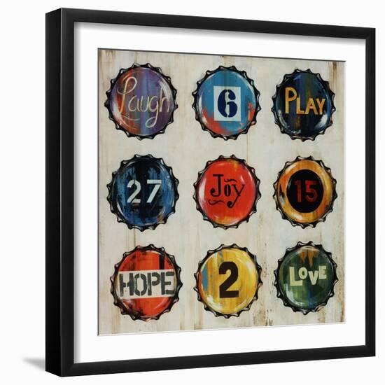 Bottle Cap III-Sydney Edmunds-Framed Giclee Print