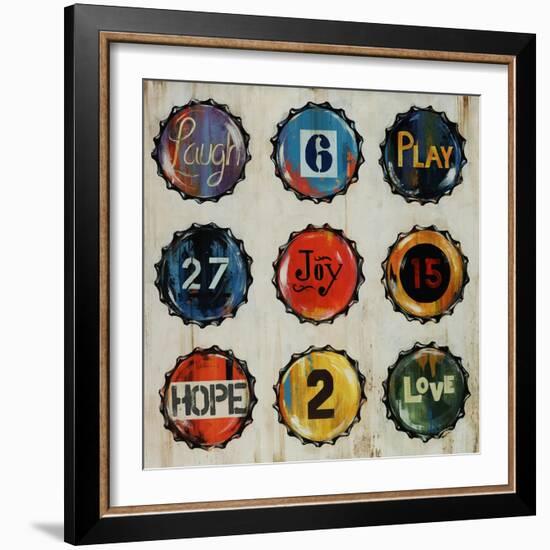 Bottle Cap III-Sydney Edmunds-Framed Giclee Print