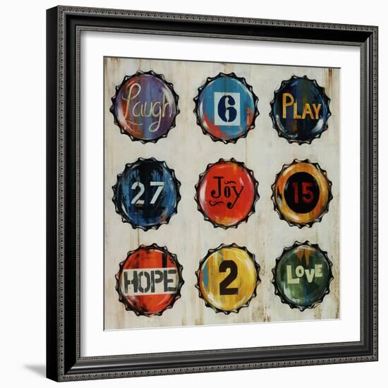 Bottle Cap III-Sydney Edmunds-Framed Giclee Print