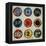 Bottle Cap III-Sydney Edmunds-Framed Premier Image Canvas