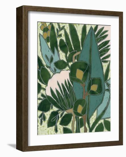 Bottle Glass Garden I-June Vess-Framed Art Print