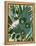 Bottle Glass Garden I-June Vess-Framed Stretched Canvas