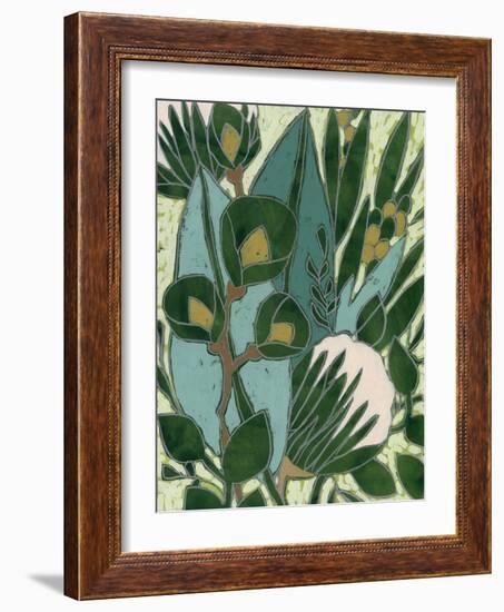 Bottle Glass Garden II-June Vess-Framed Art Print