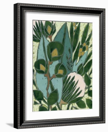 Bottle Glass Garden II-June Vess-Framed Art Print