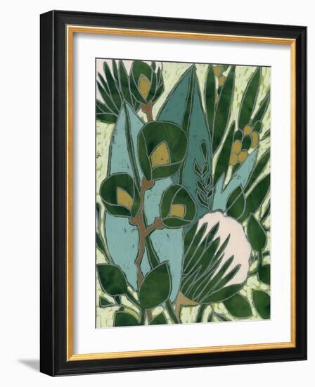 Bottle Glass Garden II-June Vess-Framed Art Print