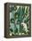 Bottle Glass Garden II-June Vess-Framed Stretched Canvas