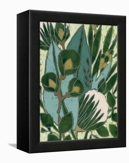 Bottle Glass Garden II-June Vess-Framed Stretched Canvas