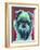 Bottle Green Brussels Griffon-Dawgart-Framed Giclee Print
