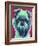 Bottle Green Brussels Griffon-Dawgart-Framed Giclee Print