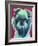 Bottle Green Brussels Griffon-Dawgart-Framed Giclee Print