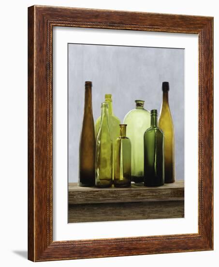 Bottle Green-Mark Chandon-Framed Giclee Print