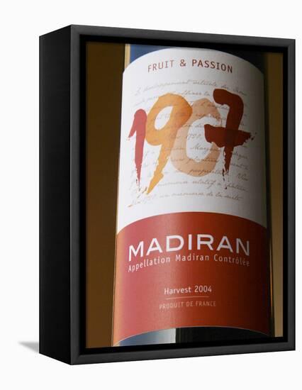 Bottle of 1907 Madiran, France-Per Karlsson-Framed Premier Image Canvas