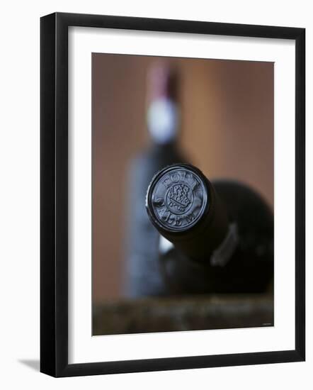 Bottle of Port Wine-Henrik Freek-Framed Photographic Print