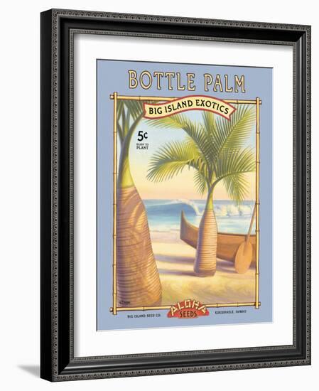 Bottle Palm-Kerne Erickson-Framed Art Print