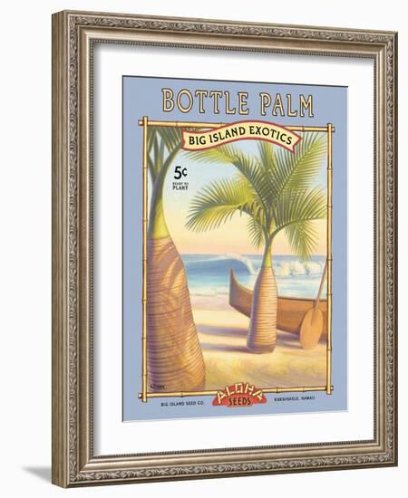 Bottle Palm-Kerne Erickson-Framed Art Print