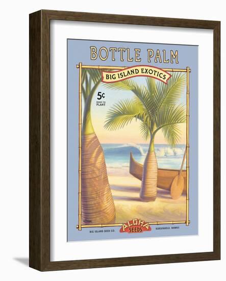 Bottle Palm-Kerne Erickson-Framed Art Print
