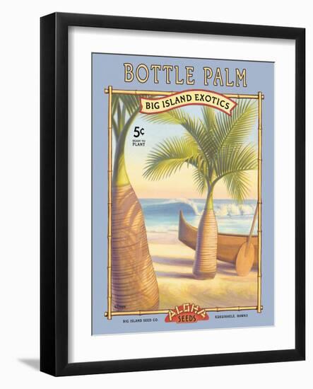 Bottle Palm-Kerne Erickson-Framed Art Print