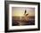 Bottlenose Dolphins in Mid-Air-Stuart Westmorland-Framed Photographic Print