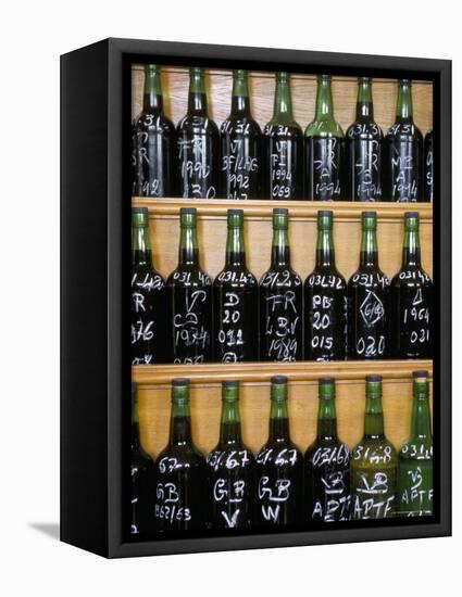 Bottles for Tasting, Symington's Port Lodge, Oporto (Porto), Portugal-Upperhall-Framed Premier Image Canvas