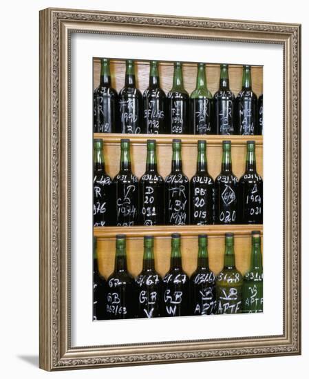 Bottles for Tasting, Symington's Port Lodge, Oporto (Porto), Portugal-Upperhall-Framed Photographic Print