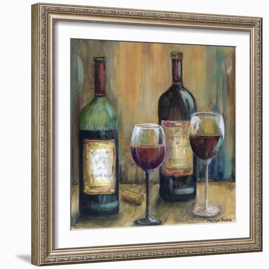 Bottles of Red-Marilyn Dunlap-Framed Art Print