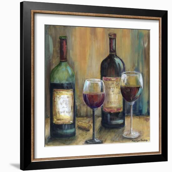 Bottles of Red-Marilyn Dunlap-Framed Art Print