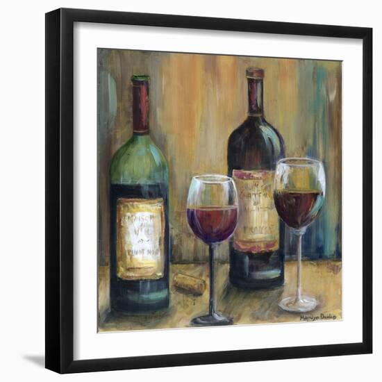 Bottles of Red-Marilyn Dunlap-Framed Art Print