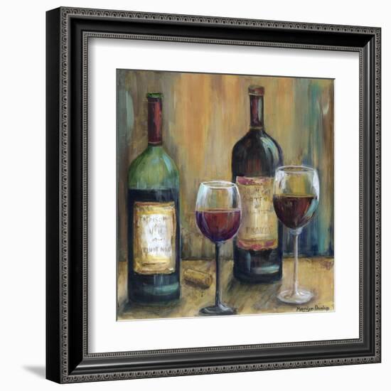 Bottles of Red-Marilyn Dunlap-Framed Art Print