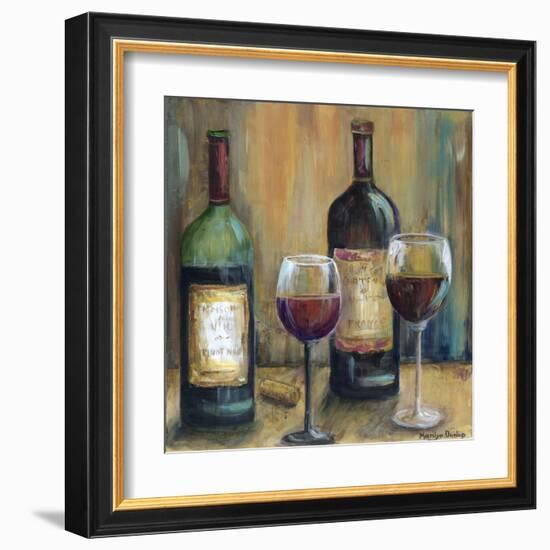 Bottles of Red-Marilyn Dunlap-Framed Art Print