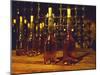 Bottles of Tokaj Wine, Kiralyudvar Winery, Tokaj, Hungary-Per Karlsson-Mounted Photographic Print