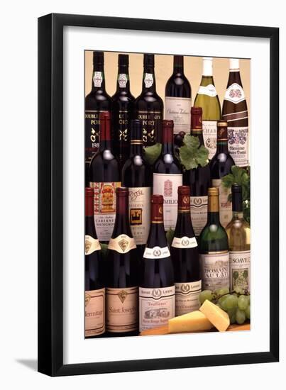 Bottles of Wine-Victor De Schwanberg-Framed Photographic Print