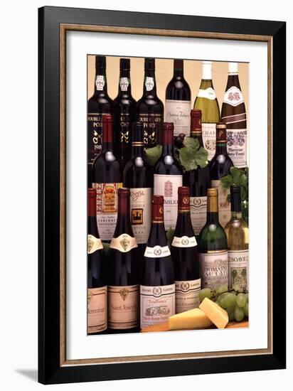 Bottles of Wine-Victor De Schwanberg-Framed Photographic Print