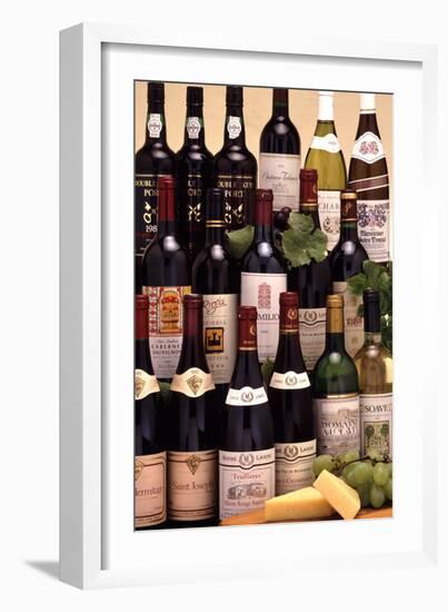 Bottles of Wine-Victor De Schwanberg-Framed Photographic Print