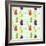 Bottles Pattern-TashaNatasha-Framed Art Print