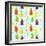 Bottles Pattern-TashaNatasha-Framed Art Print