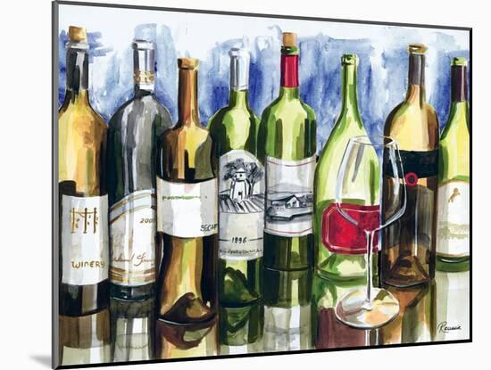 Bottles Reflect I-Heather French-Roussia-Mounted Art Print