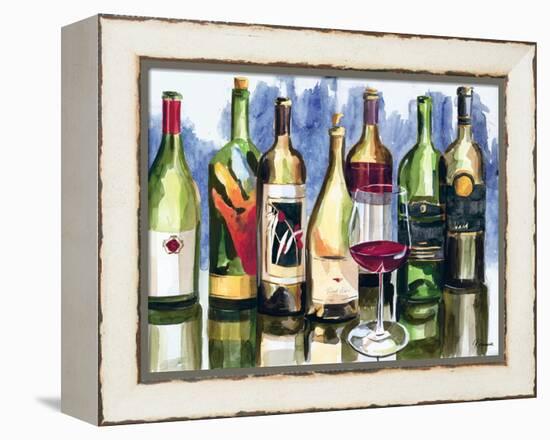 Bottles Reflect II-Heather French-Roussia-Framed Stretched Canvas