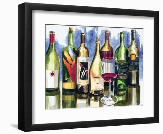 Bottles Reflect II-Heather French-Roussia-Framed Premium Giclee Print