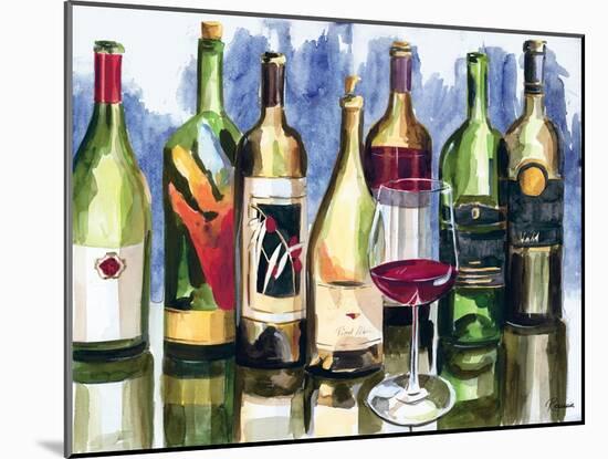 Bottles Reflect II-Heather French-Roussia-Mounted Art Print