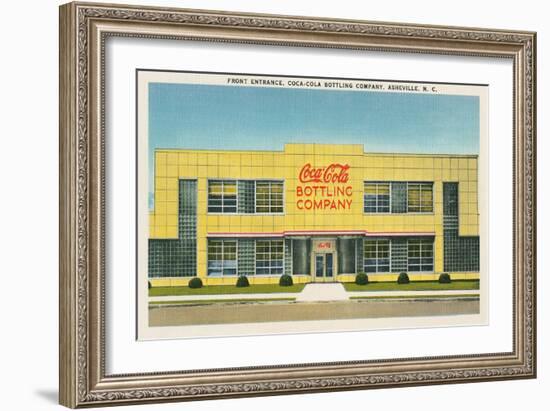 Bottling Company, Asheville-null-Framed Art Print