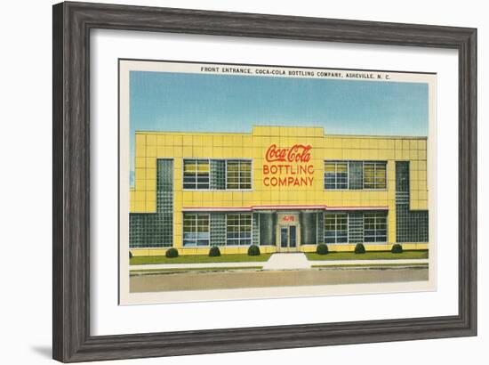 Bottling Company, Asheville-null-Framed Art Print