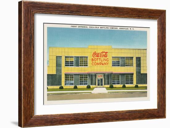 Bottling Company, Asheville-null-Framed Art Print