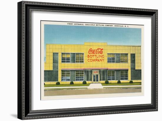 Bottling Company, Asheville-null-Framed Art Print