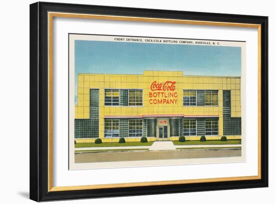 Bottling Company, Asheville-null-Framed Art Print