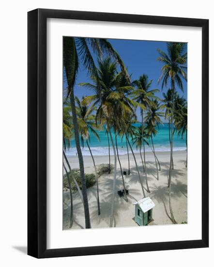 Bottom Bay Beach, East Coast, Barbados, Windward Islands, West Indies, Caribbean, Central America-Sylvain Grandadam-Framed Photographic Print