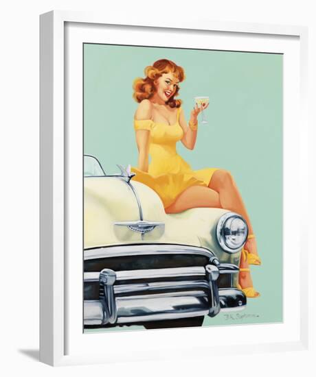 Bottoms Up!-Fiona Stephenson-Framed Giclee Print